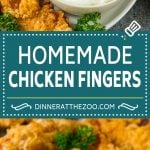 Homemade Chicken Fingers Recipe | Chicken Tenders | Fried Chicken #chicken #friedchicken #dinner #appetizer #bajap