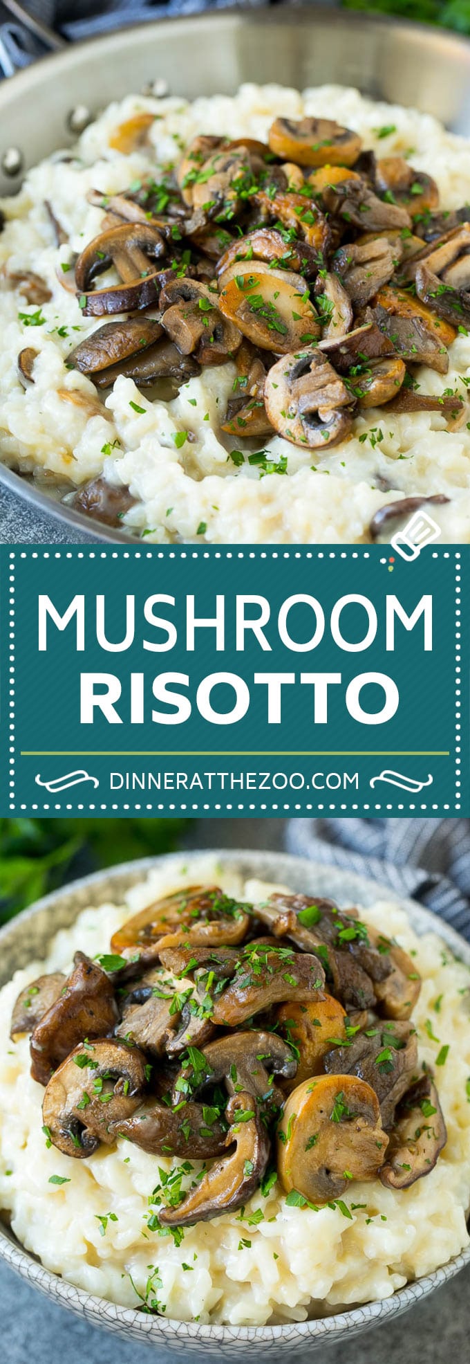 Mushroom Risotto Recipe | Mushroom Rice | Easy Risotto #rice #mushrooms #sidedish #glutenfree #dinner #bajap