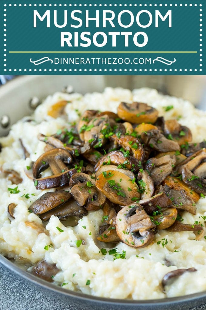 Mushroom Risotto Recipe | Mushroom Rice | Easy Risotto #rice #mushrooms #sidedish #glutenfree #dinner #bajap