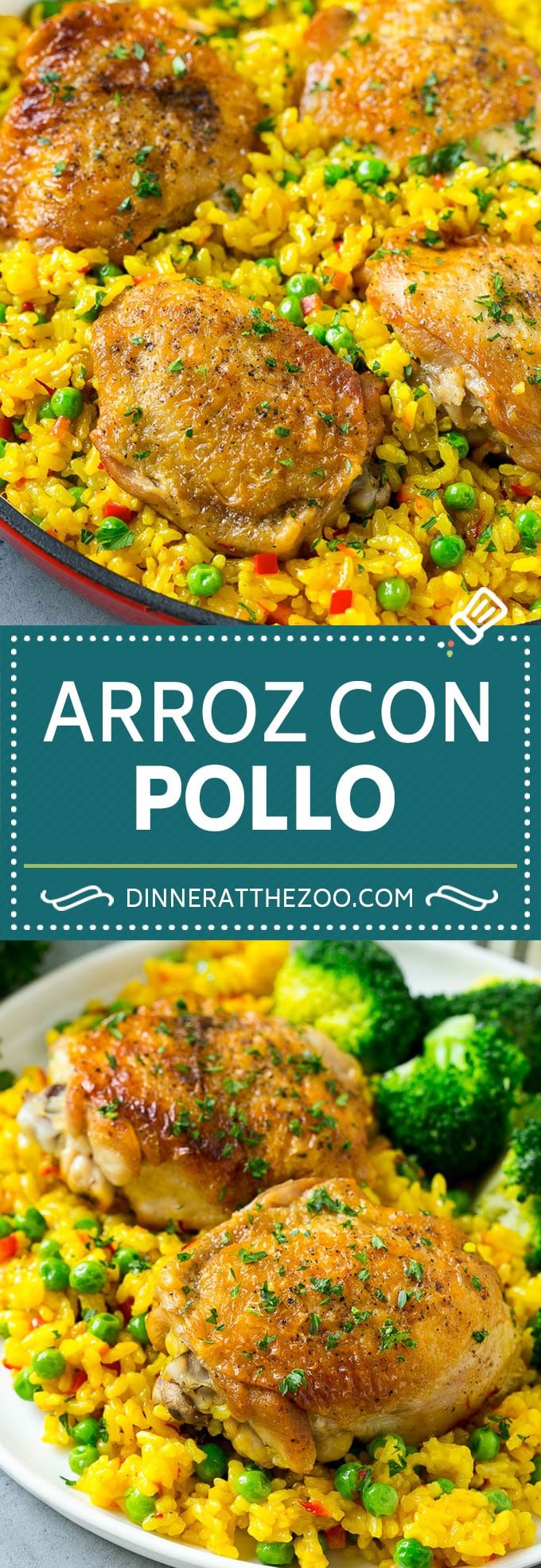 Arroz con Pollo Recipe | Chicken and Rice Recipe | Spanish Chicken #chicken #rice #onepot #dinner #bajap #glutenfree