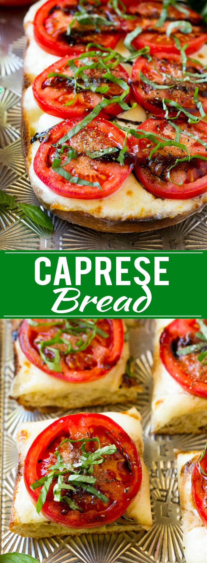 Caprese Bread Recipe | Tomato Bread | Cheese Bread #caprese #capresebread #tomatobread #cheesebread #appetizer #bajap