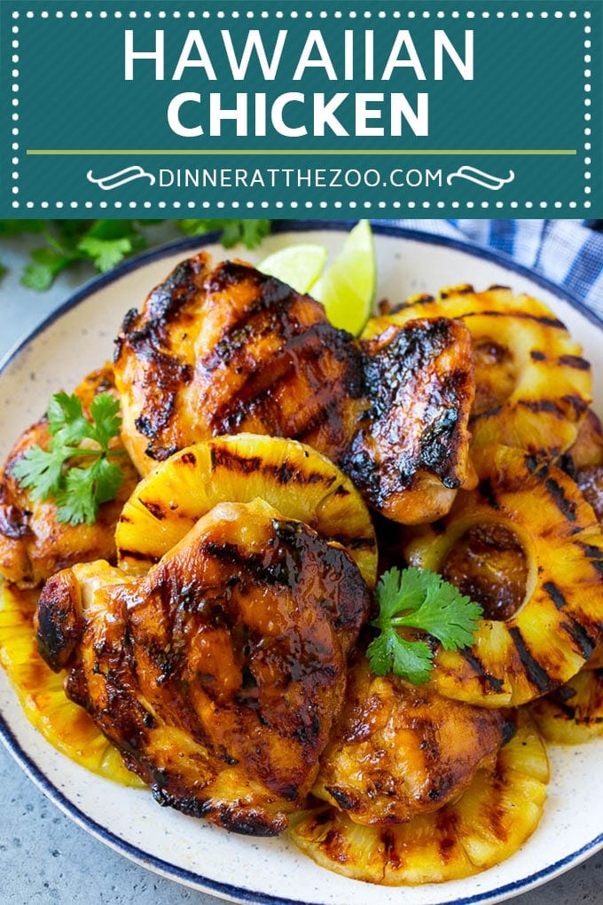 Hawaiian Chicken Recipe | Grilled Chicken | Pineapple Chicken #chicken #grilling #dinner #pineapple #bajap