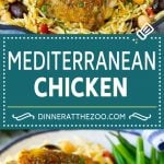 Mediterranean Chicken Recipe | One Pot Chicken #chicken #pasta #healthy #onepot #dinner #bajap