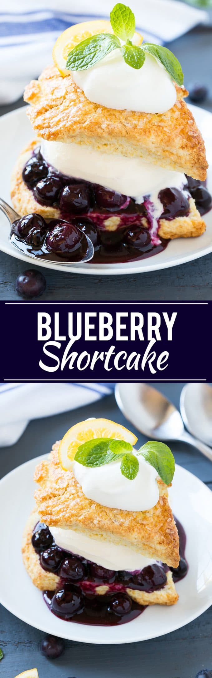 Blueberry Shortcake Recipe | Blueberry Sauce | Blueberry Dessert  #blueberries #dessert #icecream #sweets #bajap