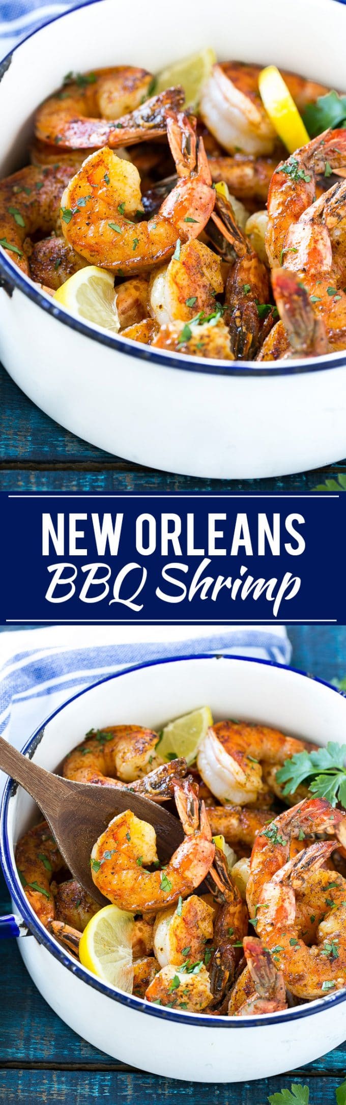 New Orleans BBQ Shrimp Recipe | Easy Shrimp Recipe | New Orleans Shrimp #shrimp #seafood #dinner #appetizer #bajap