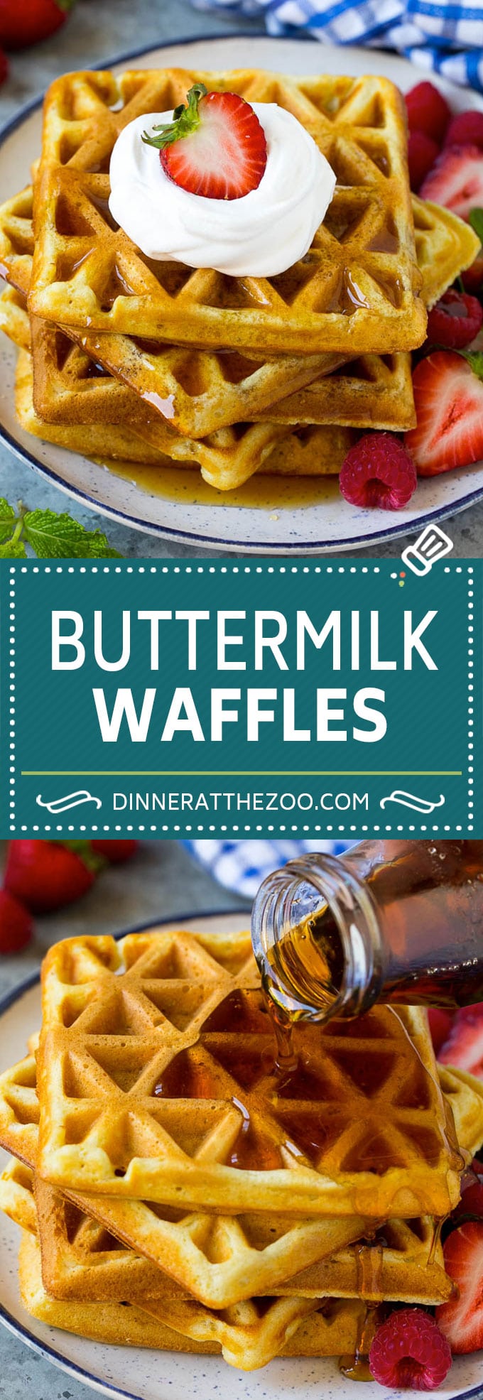 Buttermilk Waffles Recipe | Homemade Waffles #waffles #breakfast #brunch #bajap