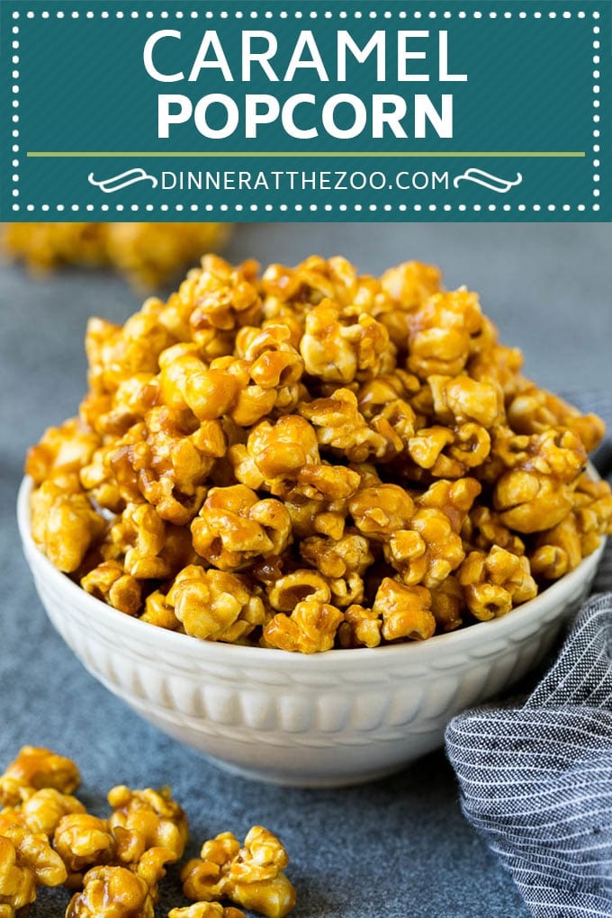 Caramel Popcorn Recipe | Caramel Corn #popcorn #caramel #snack #dessert #bajap