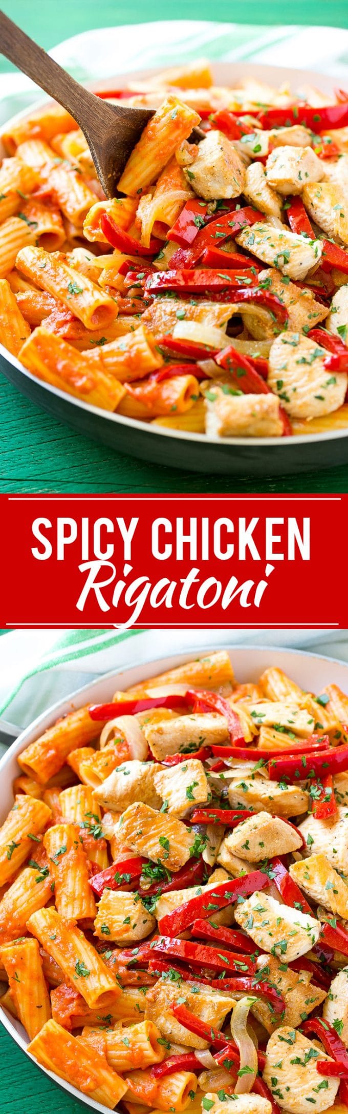 Chicken Riggies Recipe | Spicy Chicken Rigatoni | Chicken Pasta #pasta #chicken #peppers #dinner #bajap