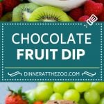 Chocolate Fruit Dip Recipe | Chocolate Dip | Dessert Dip #chocolate #dip #fruit #dessert #glutenfree #bajap
