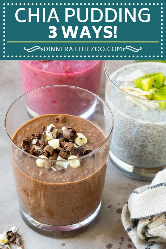 Chia Pudding Recipe | Chocolate Chia Pudding | Coconut Chia Pudding | Raspberry Chia Pudding #chia #pudding #breakfast #dessert #vegan #glutenfree #dairyfree #bajap