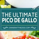 Pico de Gallo Recipe | Homemade Salsa Recipe | Salsa Fresca Recipe #salsa #salsafresca #picodegallo #snack #appetizer #bajap