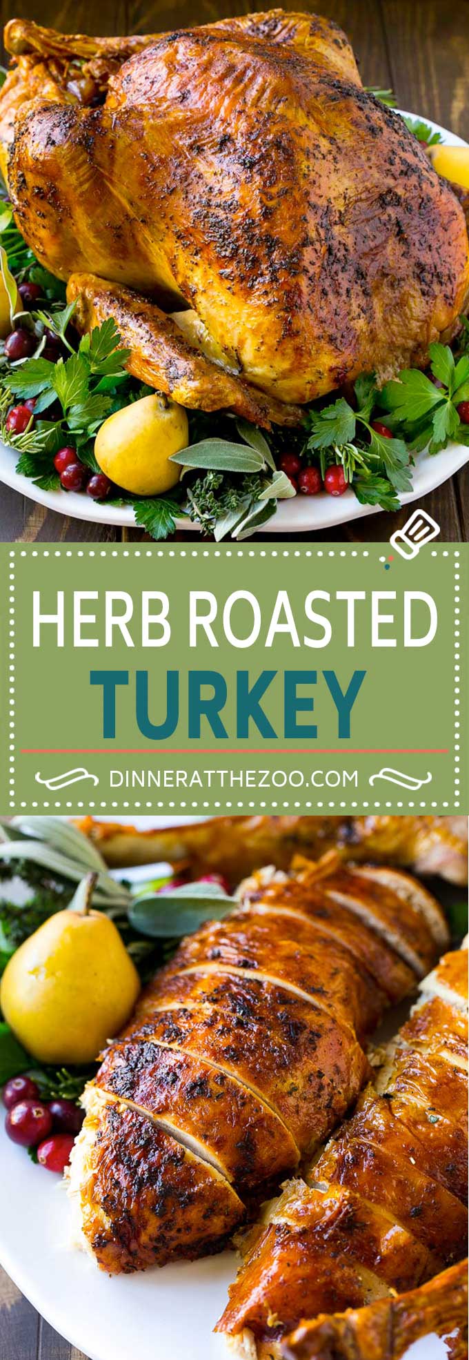 Herb Roasted Turkey Recipe | Baked Turkey | Thanksgiving Turkey | Christmas Turkey | Holiday Turkey Recipe | Butter Roasted Turkey Recipe #turkey #thanksgiving #christmas #dinner #bajap