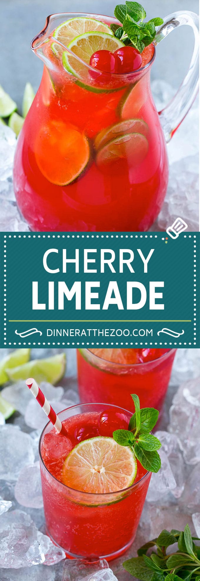 Cherry Limeade Recipe | Sonic Cherry Limeade | Limeade Recipe #limeade #drink #cherry #lime #bajap