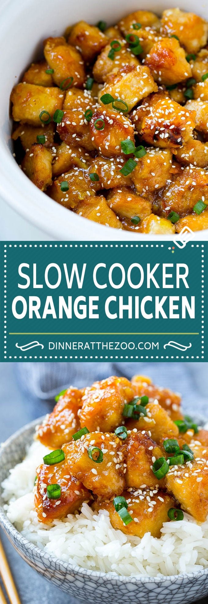 Slow Cooker Orange Chicken Recipe | Copycat Orange Chicken | Crock Pot Orange Chicken | Slow Cooker Chicken Recipe #orange #chicken #orangechicken #slowcooker #crockpot #dinner #bajap