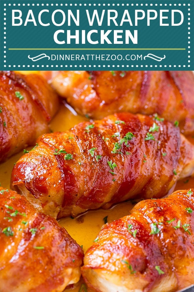 Bacon Wrapped Chicken Recipe | Bacon Wrapped Chicken Breast | Baked Bacon Wrapped Chicken | Bacon Brown Sugar Chicken #bacon #chicken #dinner #bajap
