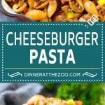 Cheeseburger Pasta | Hamburger Pasta | Ground Beef Pasta #cheeseburger #bacon #pasta #bajap