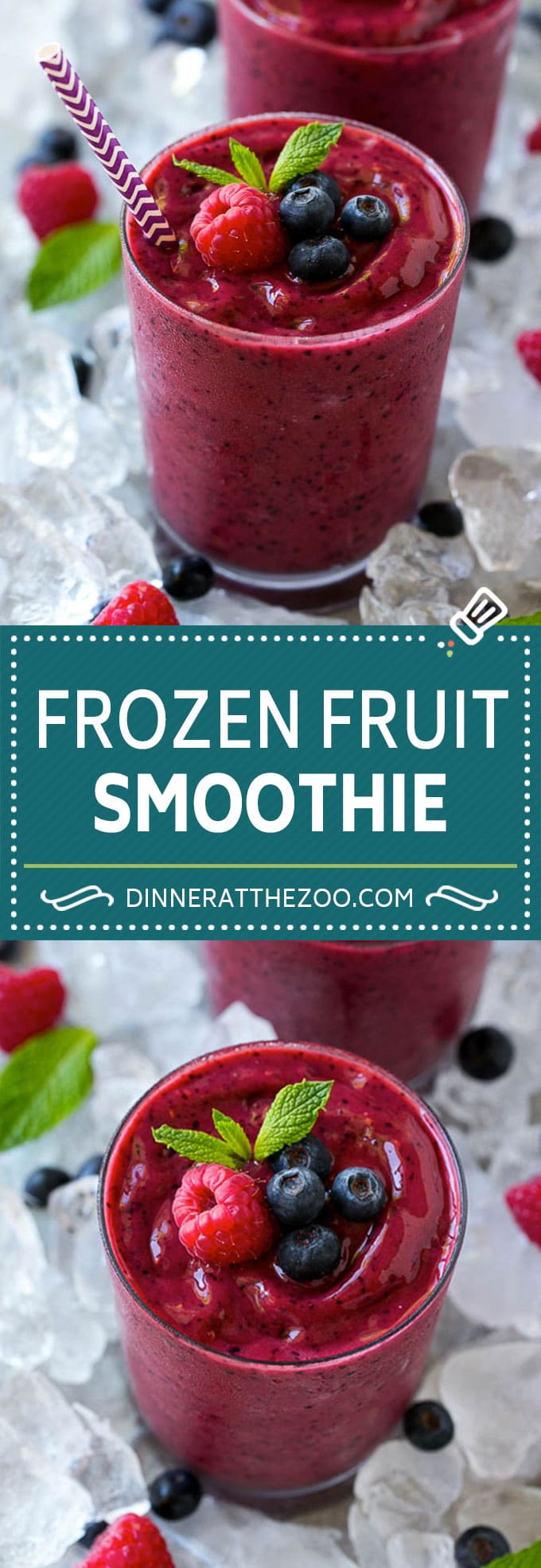 Frozen Fruit Smoothie | Berry Smoothie | Healthy Smoothie #fruit #smoothie #drink #bajap