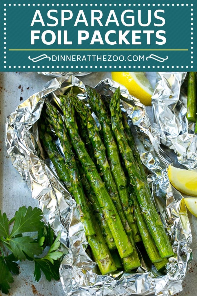 Grilled Asparagus in Foil Recipe | Foil Packet Recipe | Asparagus Foil Pack | Asparagus Recipe #grilling #asparagus #bajap