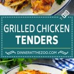 Grilled Chicken Tenders Recipe | Marinated Chicken | Lemon Garlic Chicken | Grilled Chicken #grilling #chicken #healthy #bajap