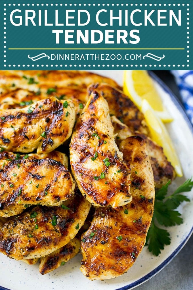 Grilled Chicken Tenders Recipe | Marinated Chicken | Lemon Garlic Chicken | Grilled Chicken #grilling #chicken #healthy #bajap