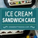 Ice Cream Sandwich Cake Recipe | Ice Cream Cake | Frozen Cake Recipe | No Bake Ice Cream Cake #icecream #cake #dessert #chocolate #bajap