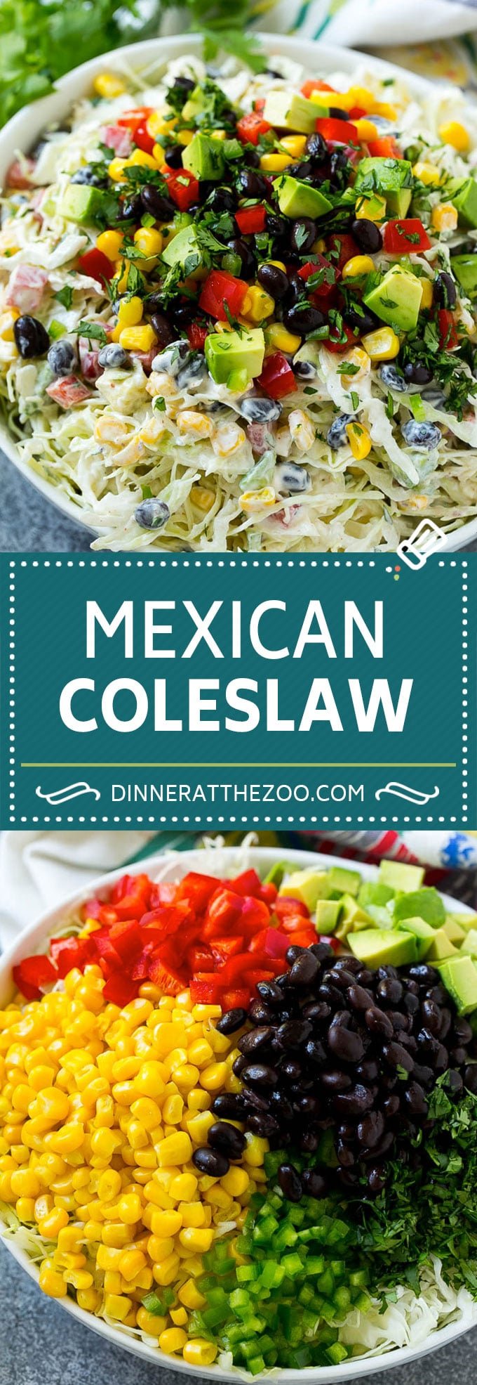 Mexican Coleslaw Recipe | Southwestern Coleslaw | Easy Coleslaw #coleslaw #mexicanfood #salad #bajap