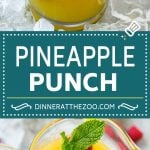 Pineapple Punch Recipe | Sparkling Punch | Fruit Punch | Pineapple Drink #pineapple #drink #bajap