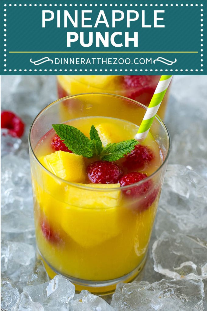 Pineapple Punch Recipe | Sparkling Punch | Fruit Punch | Pineapple Drink #pineapple #drink #bajap