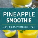 Pineapple Smoothie Recipe | Healthy Smoothie Recipe | Pineapple Recipe #pineapple #smoothie #drink #bajap