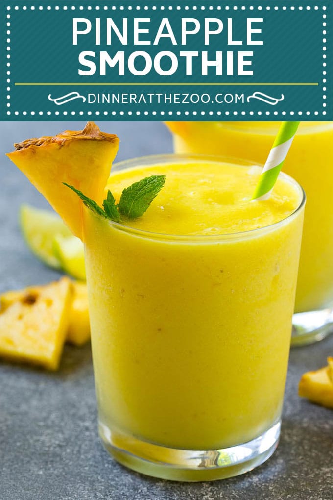 Pineapple Smoothie Recipe | Healthy Smoothie Recipe | Pineapple Recipe #pineapple #smoothie #drink #bajap