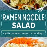 Ramen Noodle Salad Recipe | Oriental Salad | Asian Salad | Ramen Noodle Cabbage Salad #ramennoodles #salad #cabbagesalad #salad #bajap