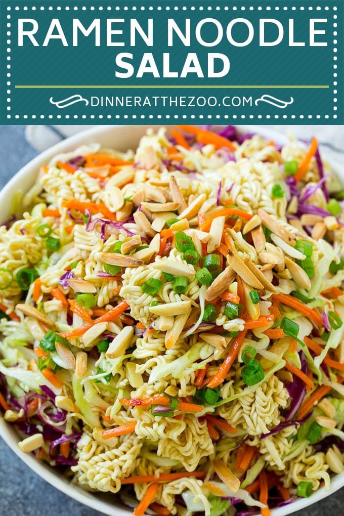 Ramen Noodle Salad Recipe | Oriental Salad | Asian Salad | Ramen Noodle Cabbage Salad #ramennoodles #salad #cabbagesalad #salad #bajap