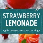 Strawberry Lemonade Recipe | Homemade Lemonade | Strawberry Drink Recipe #lemonade #strawberries #drink #bajap