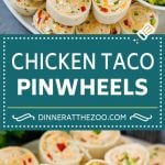 Taco Pinwheels Recipe | Pinwheel Sandwiches | Pinwheel Appetizer #sandwich #appetizer #taco #chicken #bajap