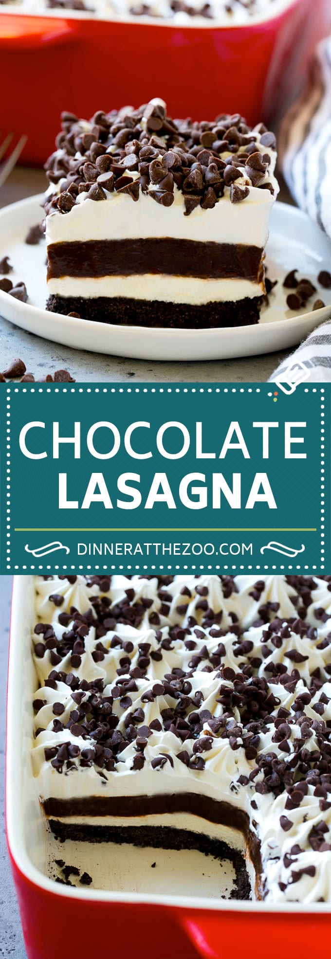 Chocolate Lasagna Recipe | No Bake Dessert | Chocolate Dessert #chocolate #dessert #nobake #sweets #bajap