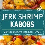 Jerk Shrimp Kabobs | Caribbean Shrimp | Jamaican Shrimp | Grilled Shrimp #grilling #pineapple #shrimp #kabobs #bajap