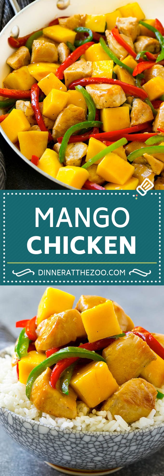 Mango Chicken Recipe | Chicken with Mango | Chicken Stir Fry #chicken #mango #stirfry #peppers #dinner #healthy #bajap