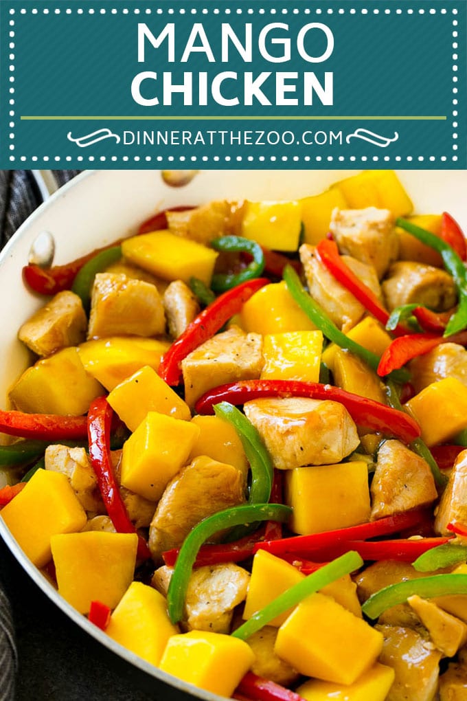 Mango Chicken Recipe | Chicken with Mango | Chicken Stir Fry #chicken #mango #stirfry #peppers #dinner #healthy #bajap