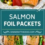Salmon Foil Packets Recipe | Grilled Salmon | Salmon and Vegetables #salmon #grilling #asparagus #corn #dinner #bajap