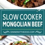Slow Cooker Mongolian Beef Recipe | Crock Pot Mongolian Beef | Asian Beef Recipe | Slow Cooker Beef #beef #slowcooker #crockpot #asianfood #bajap