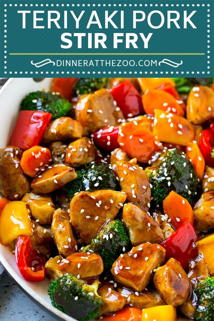 Teriyaki Pork Stir Fry Recipe | Pork Stir Fry | Easy Pork Recipe | Teriyaki Pork #teriyaki #pork #stirfry #asianfood #healthy #dinner #bajap