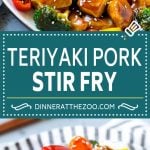 Teriyaki Pork Stir Fry Recipe | Pork Stir Fry | Easy Pork Recipe | Teriyaki Pork #teriyaki #pork #stirfry #asianfood #healthy #dinner #bajap