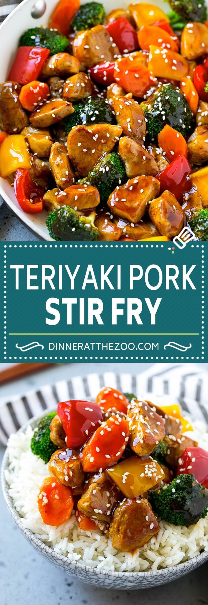 Teriyaki Pork Stir Fry Recipe | Pork Stir Fry | Easy Pork Recipe | Teriyaki Pork #teriyaki #pork #stirfry #asianfood #healthy #dinner #bajap