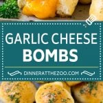 Cheese Bombs Recipe | Garlic Bread | Cheddar Bread #bread #cheese #appetizer #snack #garlicbread #bajap