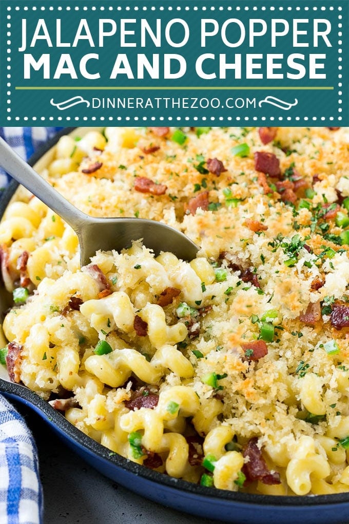 Jalapeno Popper Mac and Cheese Recipe | Bacon Macaroni and Cheese | Spicy Mac and Cheese | Jalapeno Mac and Cheese #jalapeno #bacon #pasta #macandcheese #dinner #bajap #cheese