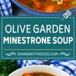 Olive Garden Minestrone Soup Recipe | Minestrone Soup | Copycat Recipe #minestrone #soup #italianfood #vegetarian #dinner #bajap