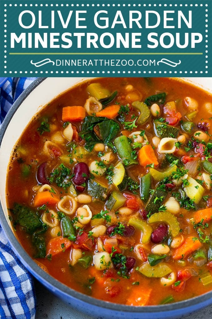 Olive Garden Minestrone Soup Recipe | Minestrone Soup | Copycat Recipe #minestrone #soup #italianfood #vegetarian #dinner #bajap