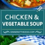 Chicken Vegetable Soup Recipe | Chicken Soup | Healthy Soup | Vegetable Soup #chicken #soup #vegetables #healthy #cleaneating #dinner #bajap