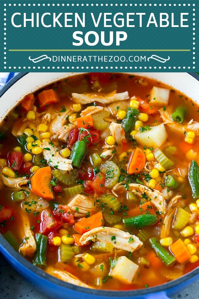 Chicken Vegetable Soup Recipe | Chicken Soup | Healthy Soup | Vegetable Soup #chicken #soup #vegetables #healthy #cleaneating #dinner #bajap