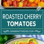 Roasted Cherry Tomatoes Recipe | Roasted Tomatoes #tomatoes #sidedish #glutenfree #cleaneating #healthy #dinner #bajap